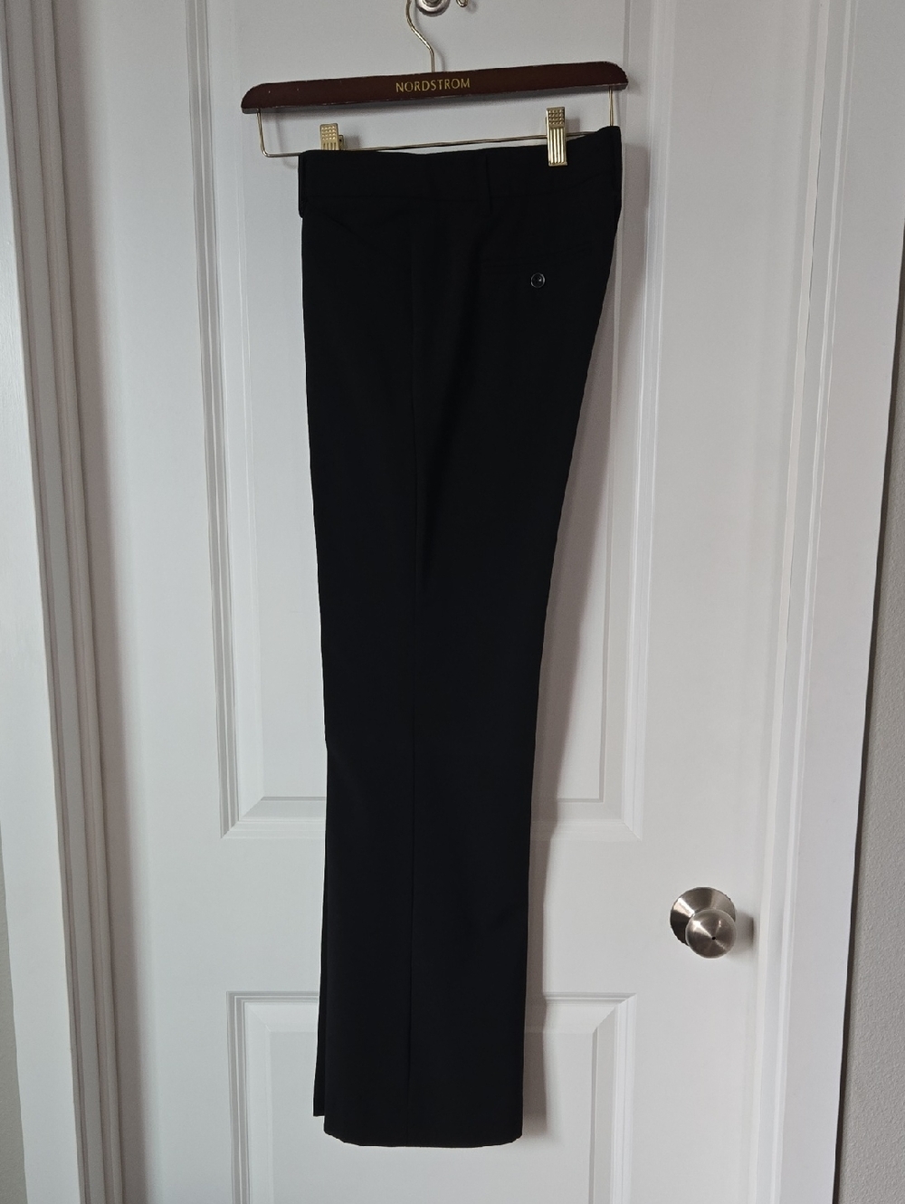 GAP Women's Perfect Trouser Black Dress Pants - Straight Tailored Leg